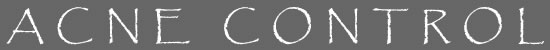 Acne Control Acne Treatment Information